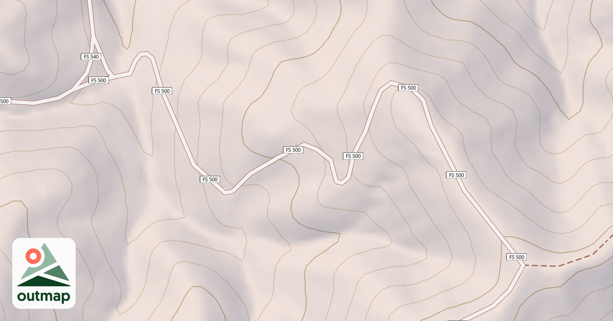 Map of Danskin #500