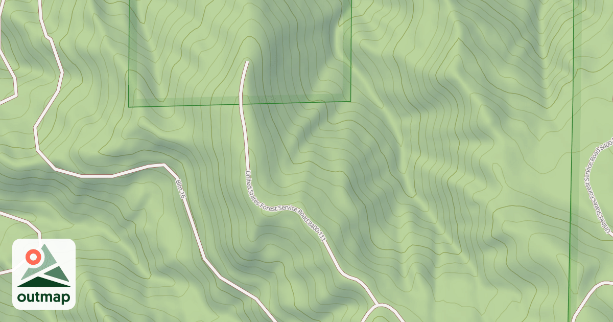 Map of USFS National Forest System Roads {12180AEF-FC14-44DA-A25C-F839E51E65F2}