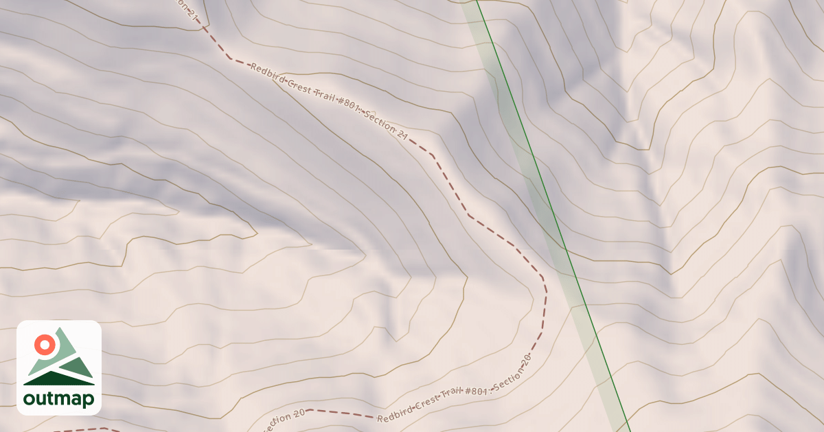 Map of Redbird Crest