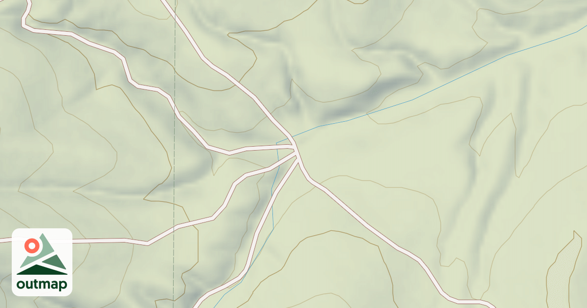 Map of 16049: Temblor Ridge