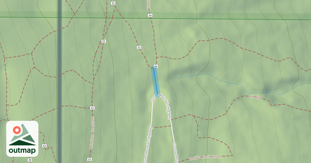 Map of Crinkum Crankum