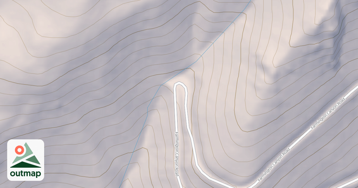 Map of FARMINGTON CANYON ATV