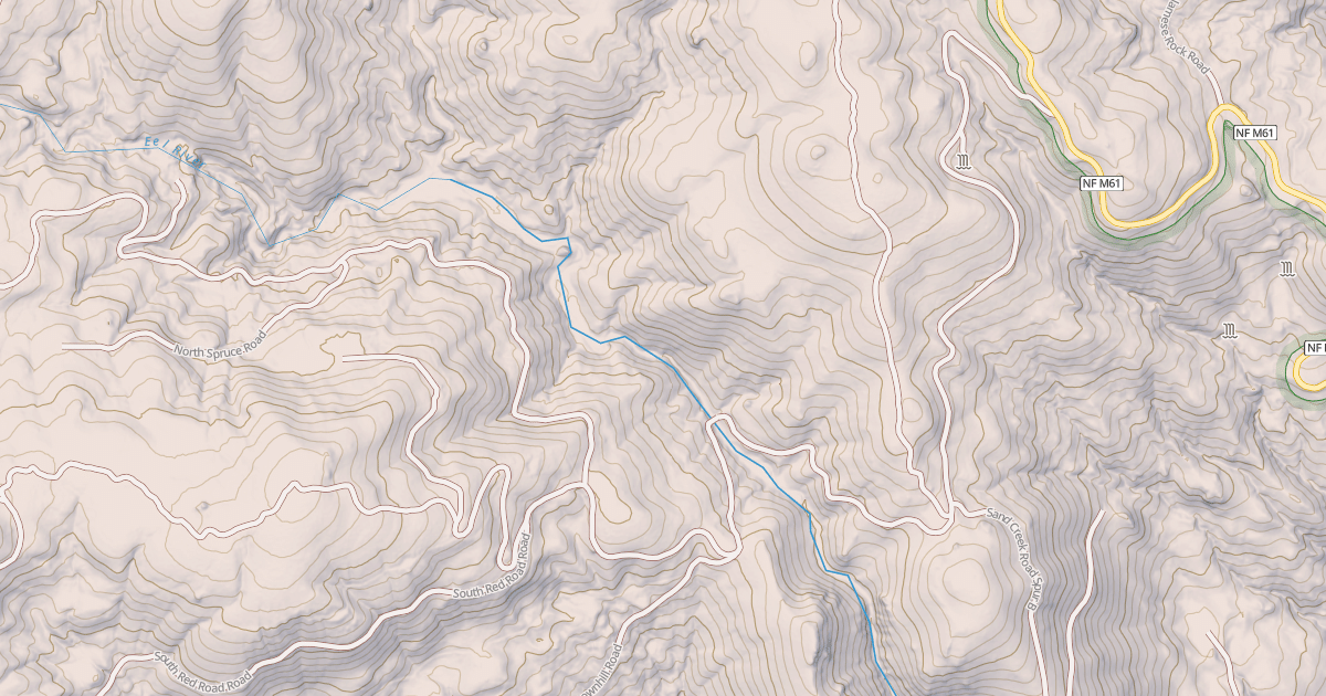 Map preview of SOUTH RED ROCK
