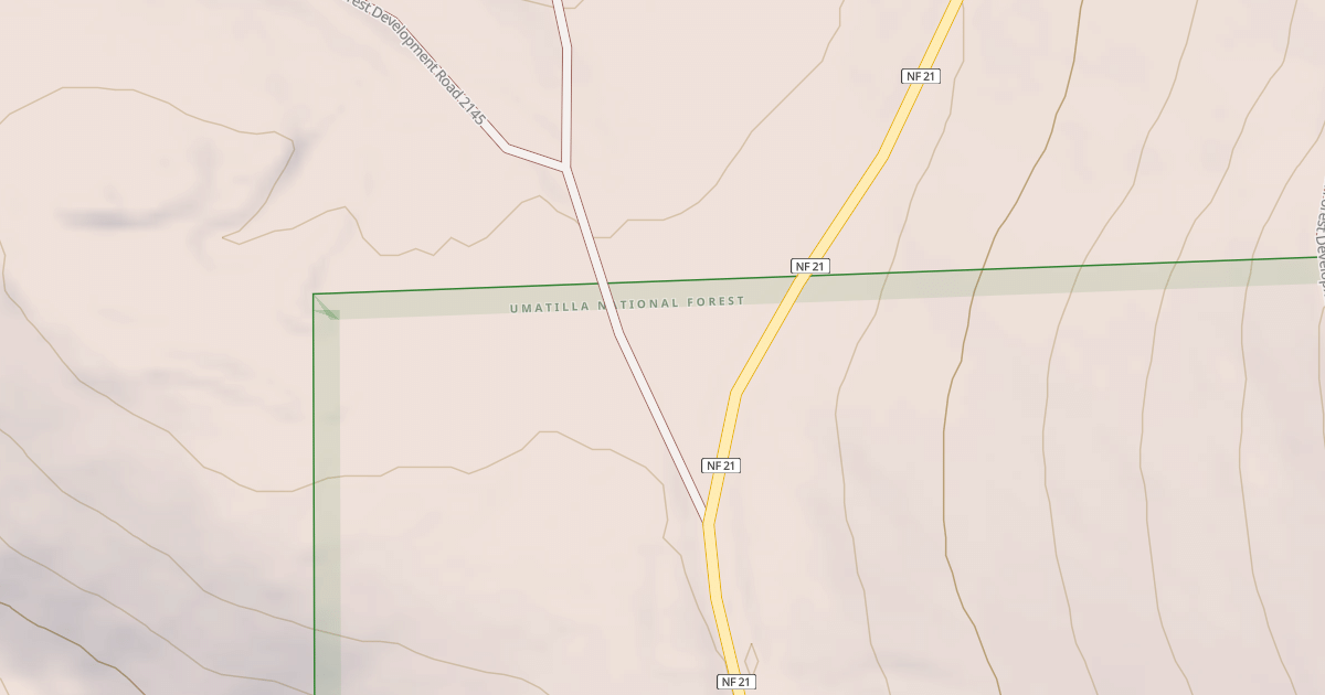Map preview of USFS Motor Vehicle Use Map Roads {F7C65ECA-A6DF-4CFD-B934-F1999A6C22F8}