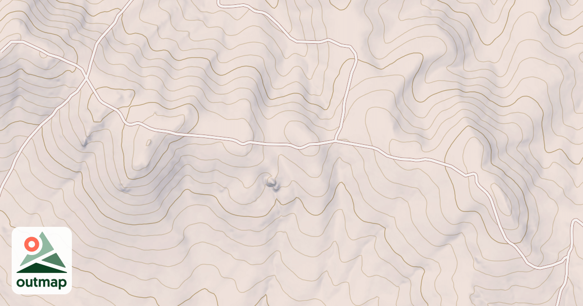 Map of CORRAL SPUR