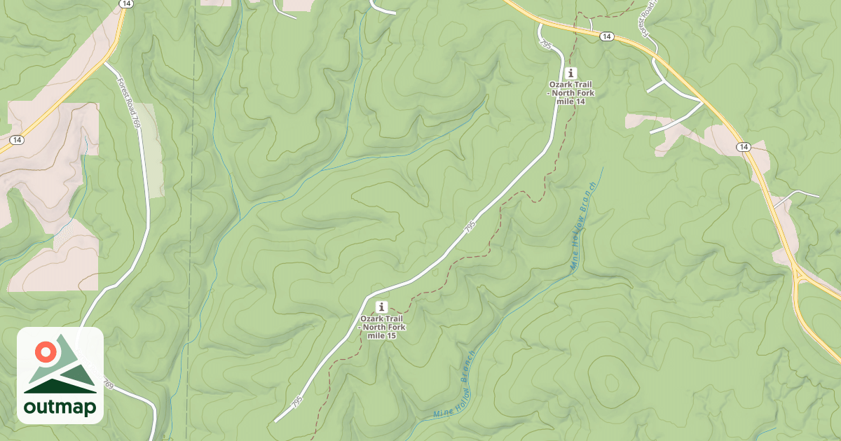 Map of HAY RIDGE