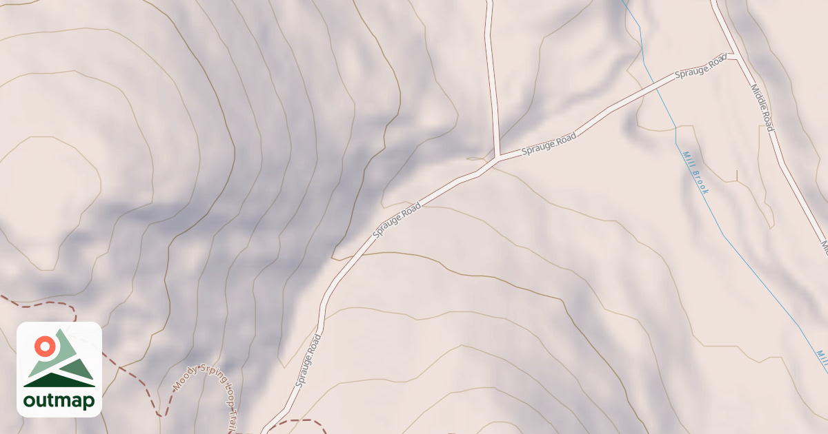 Map of Sprague Road