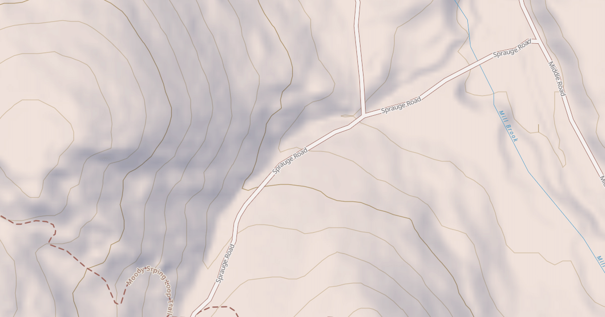 Map preview of Sprague Road