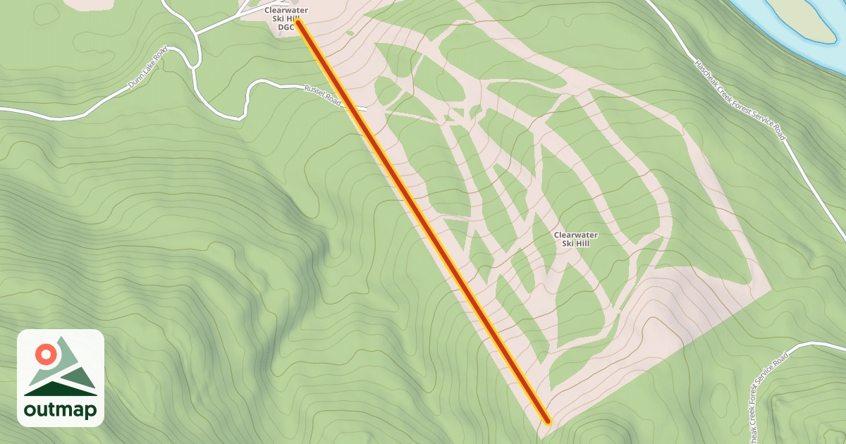 Map of T-Bar