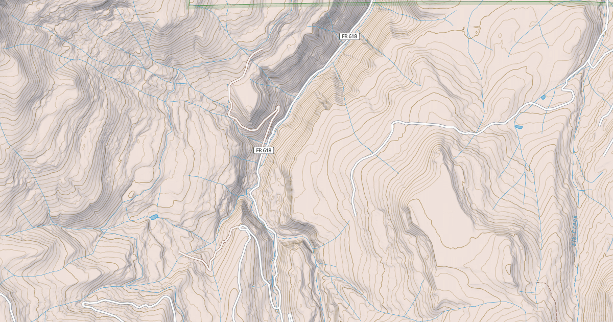Map preview of FALL CREEK