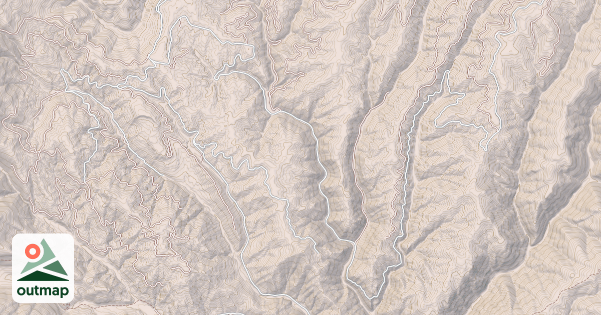 Map of LAUNDRY CREEK