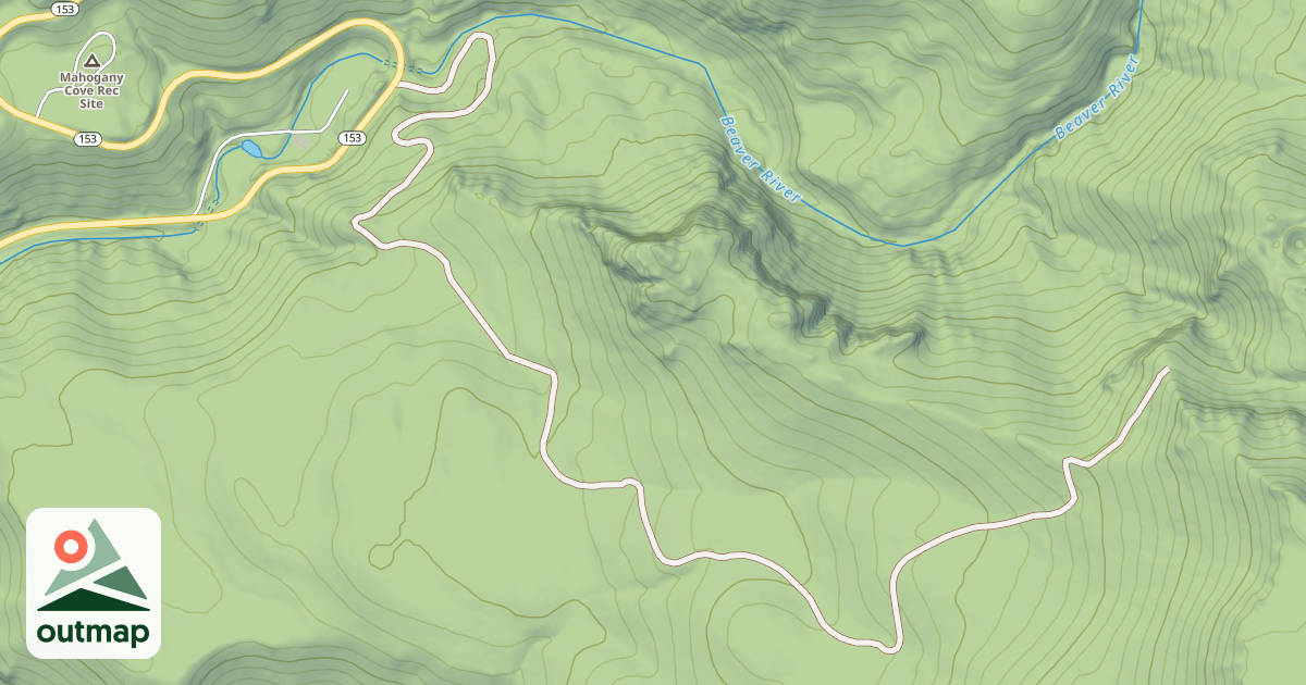 Map of SO FK BEAVER
