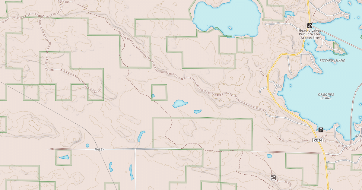 Map preview of David Dill-Arrowhead State Trail