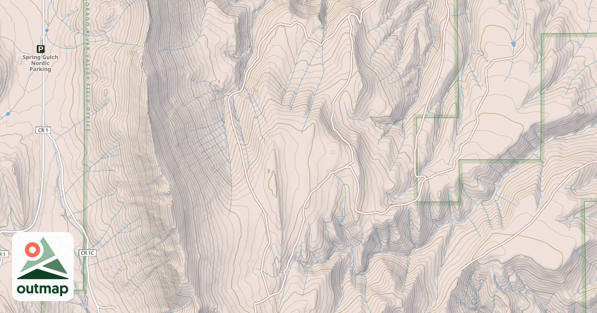 Map of BLM National GTLF Public Motorized Roads 5e219101-0218-447d-946b-613be368351a