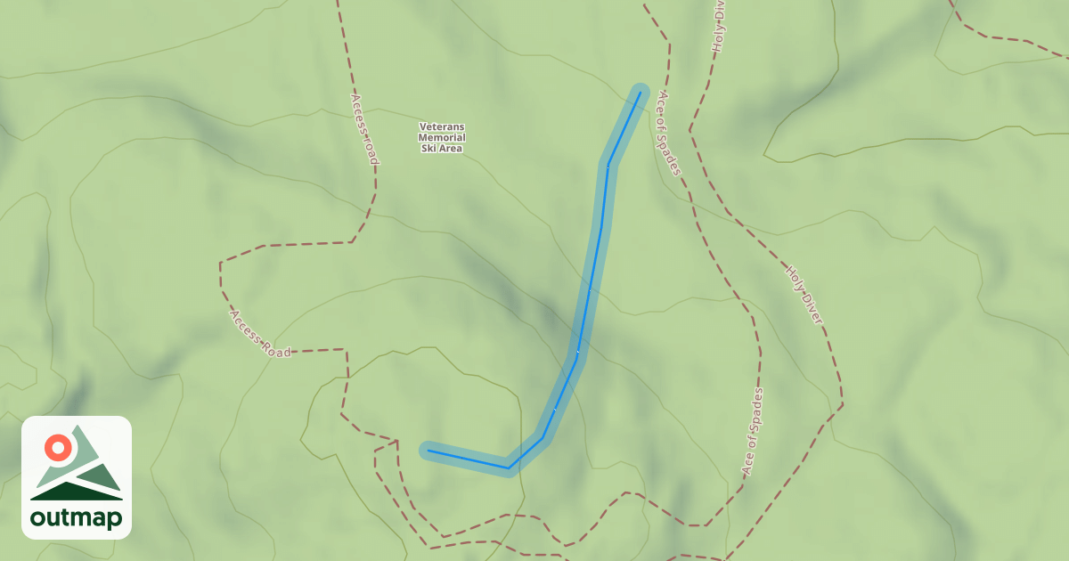 Map of Ian's Trail