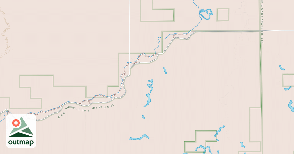 Map of Consolidated Conservation Trails