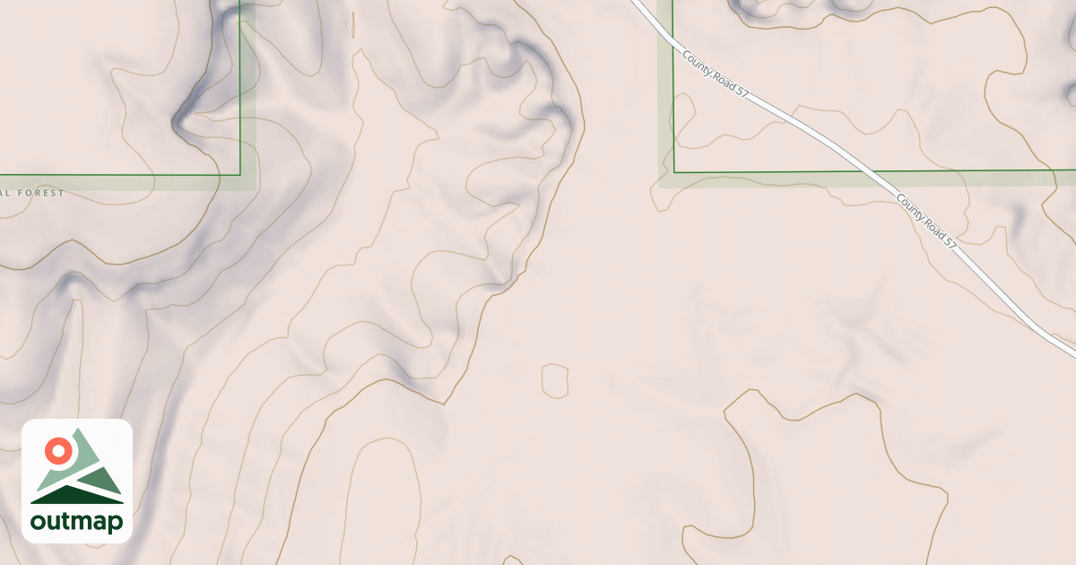 Map of WEST MCDANIEL