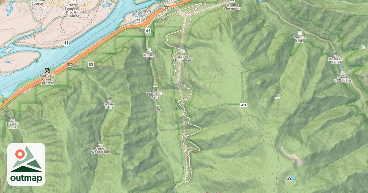 Map of TANNER BUTTE