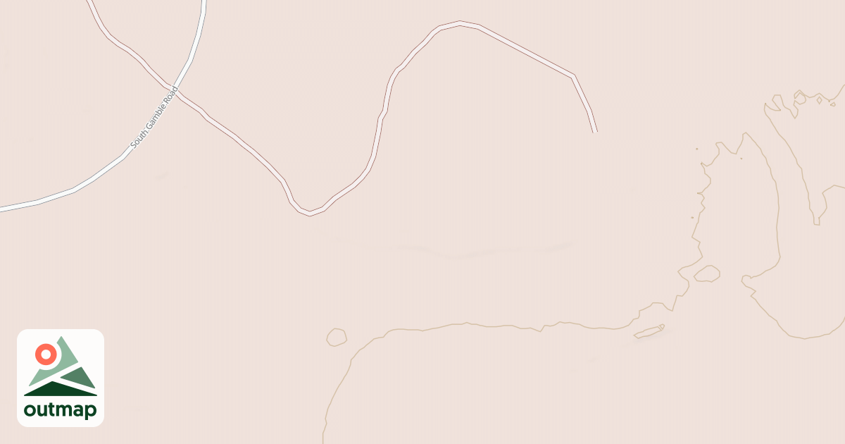 Map of CAMP FOUR EAST SPUR A