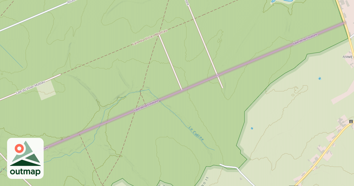 Map of Laie de la Couture