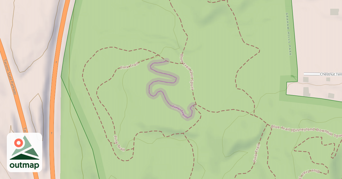 Map of Pink Trail