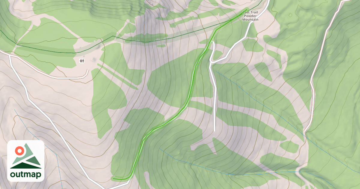 Map of Meadow Trail