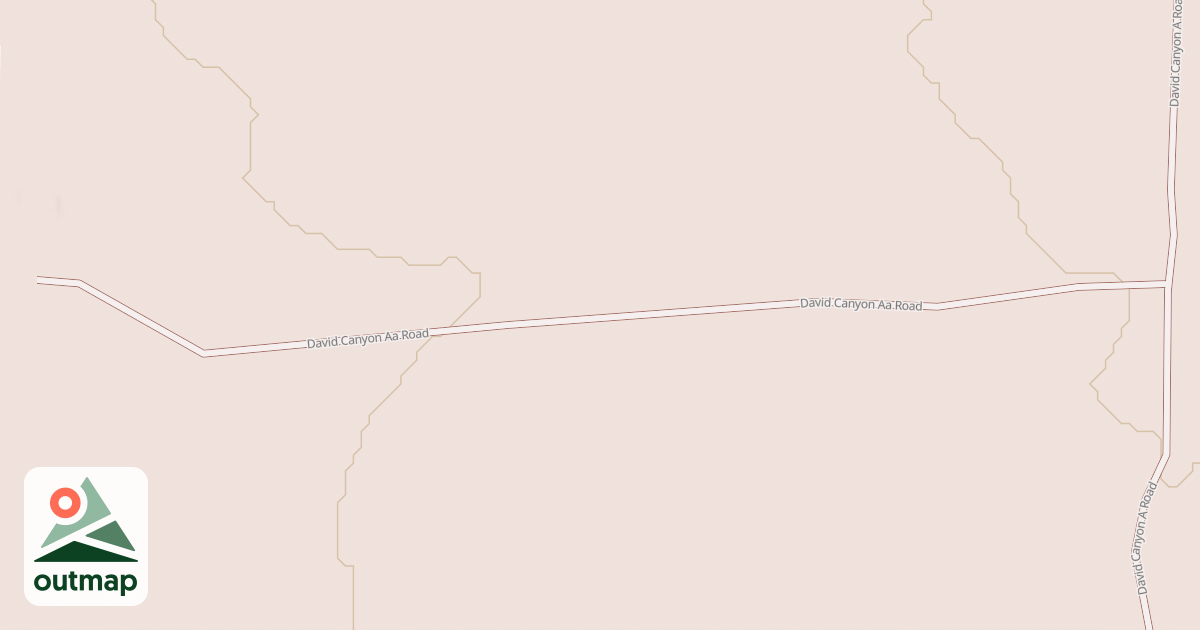 Map of DAVID CANYON AA