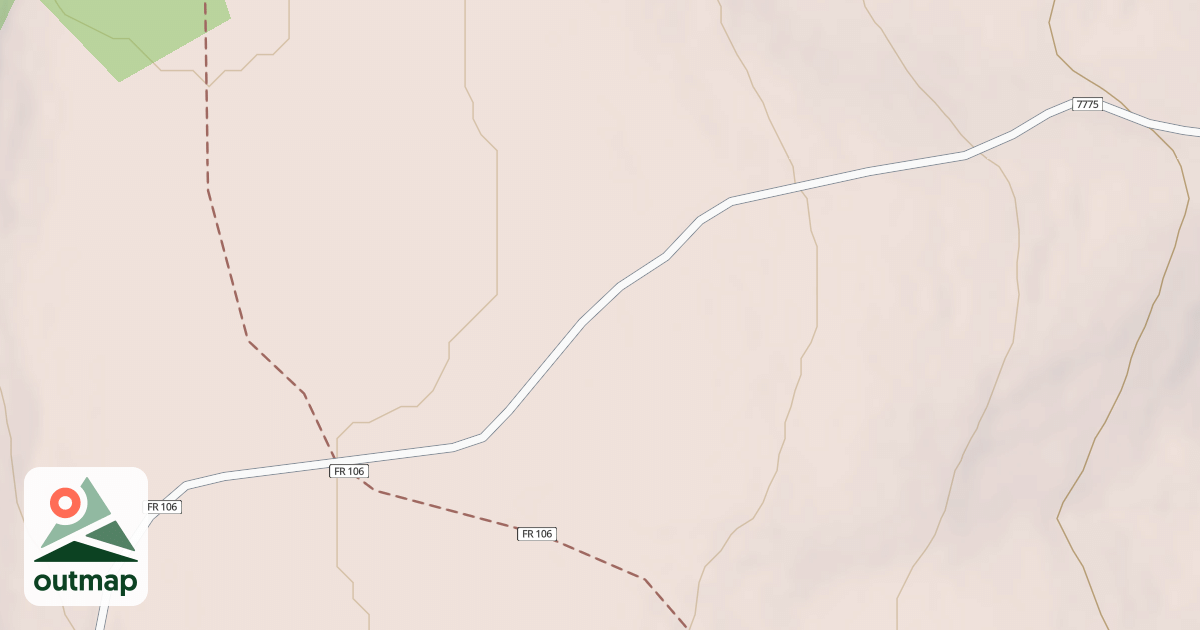 Map of OLD HIGHWAY-A