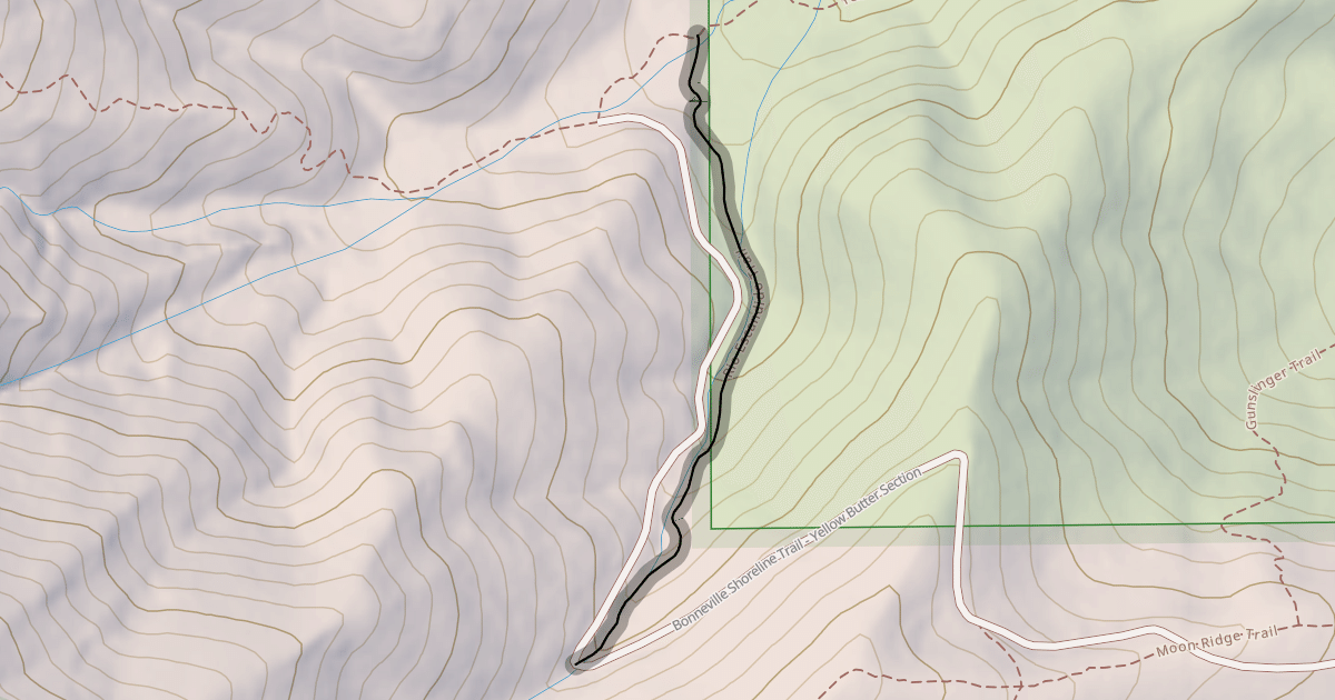 Map preview of Rio Escandido Trail
