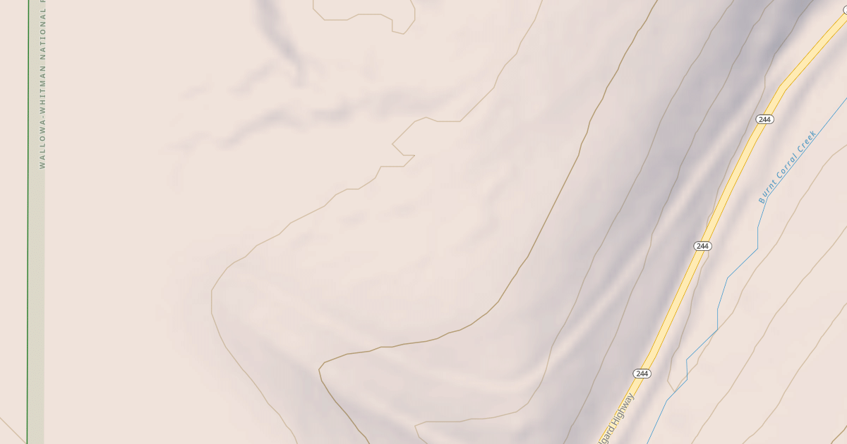 Map preview of USFS National Forest System Roads {412EA094-6161-432F-8BD0-CFFD58B85D85}