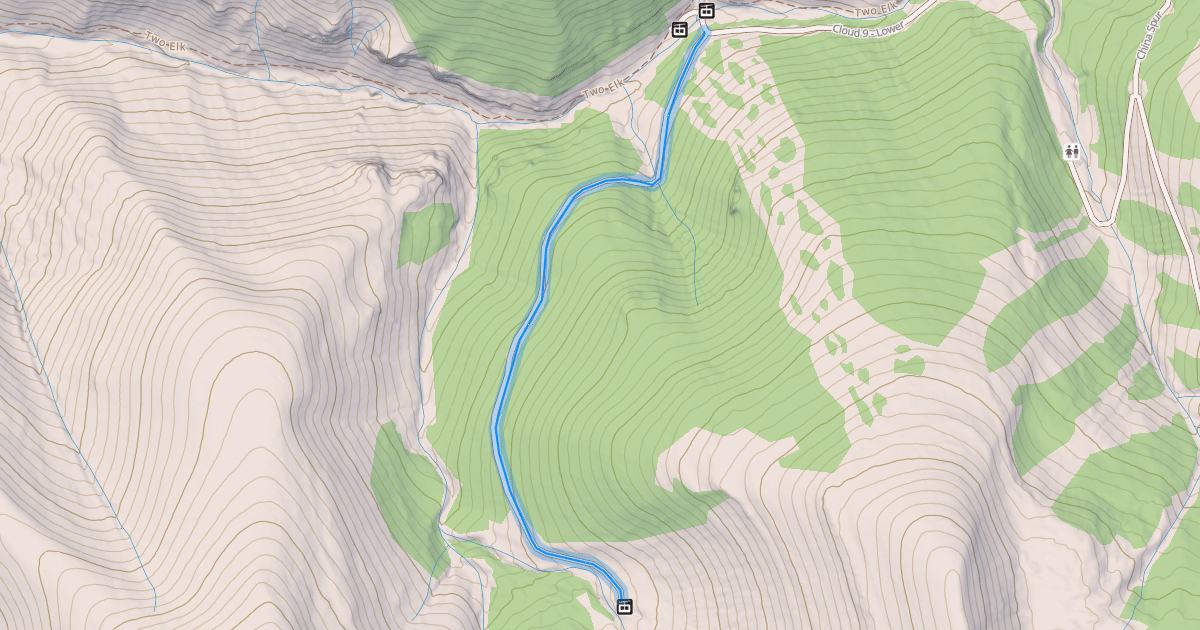 Map preview of Kelly's Toll Road
