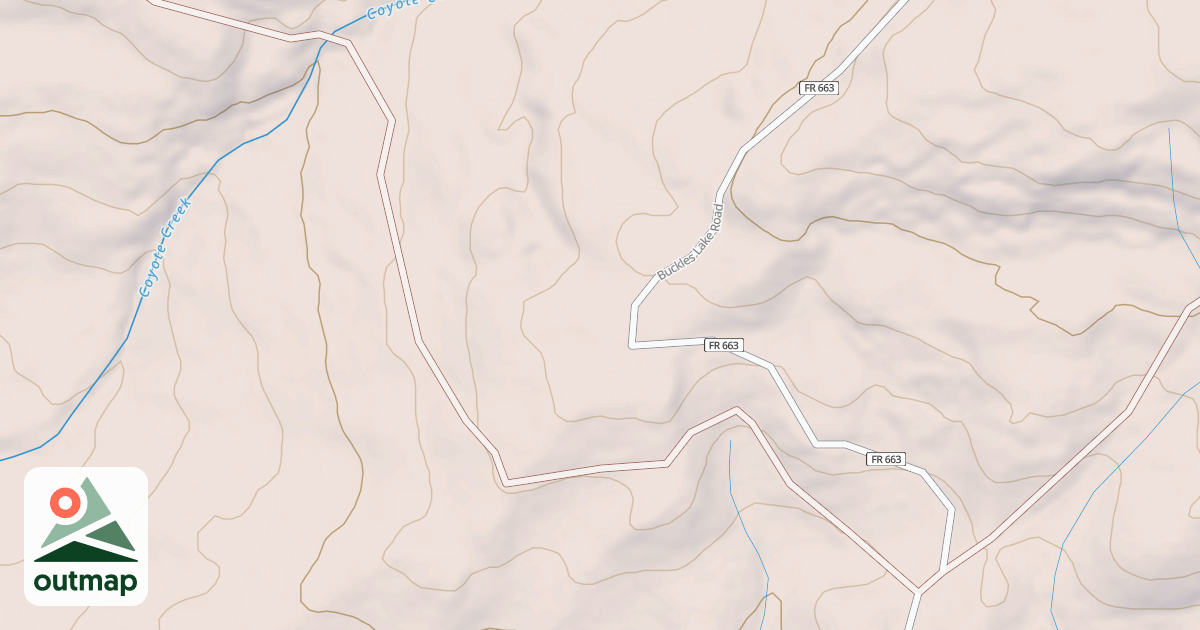 Map of V-ROCK RANCH