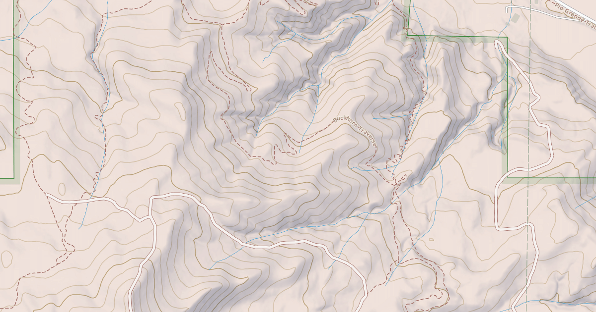 Map preview of Buckhorn Traverse