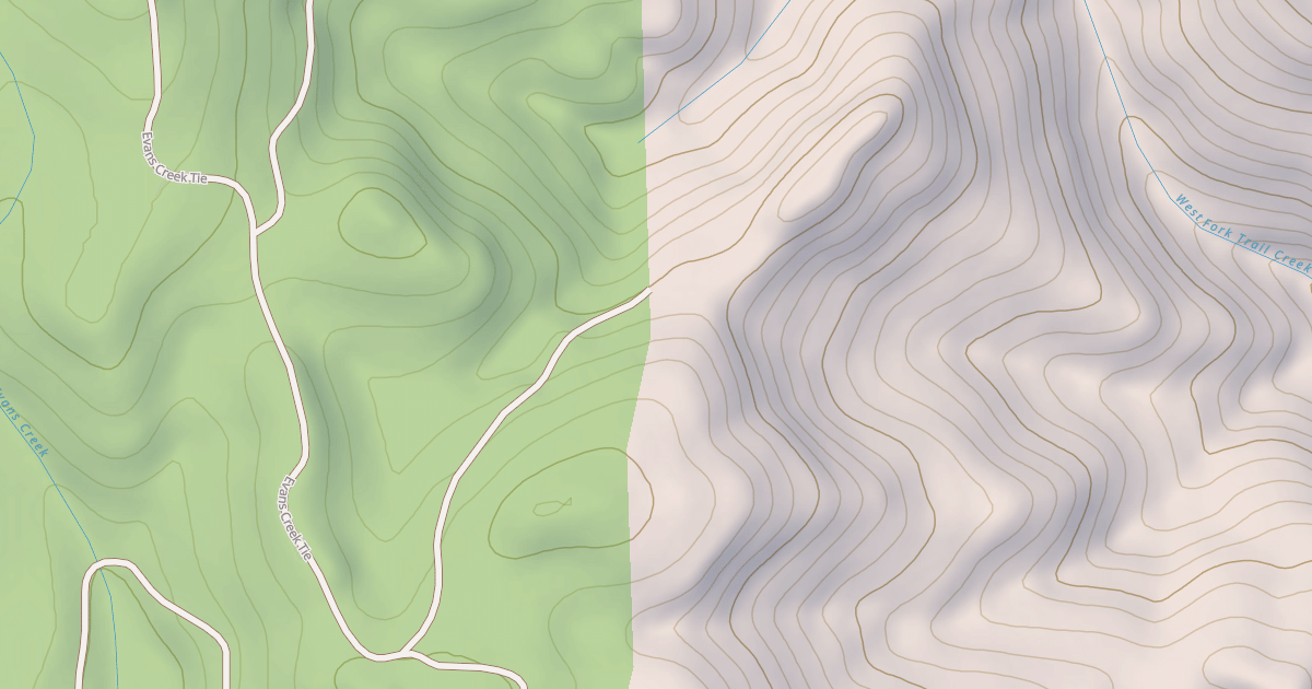 Map preview of SNOWSHOE -- T.S.'S