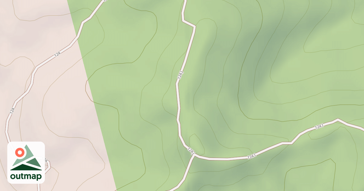 Map of White Sulphur Ohv Trail - J