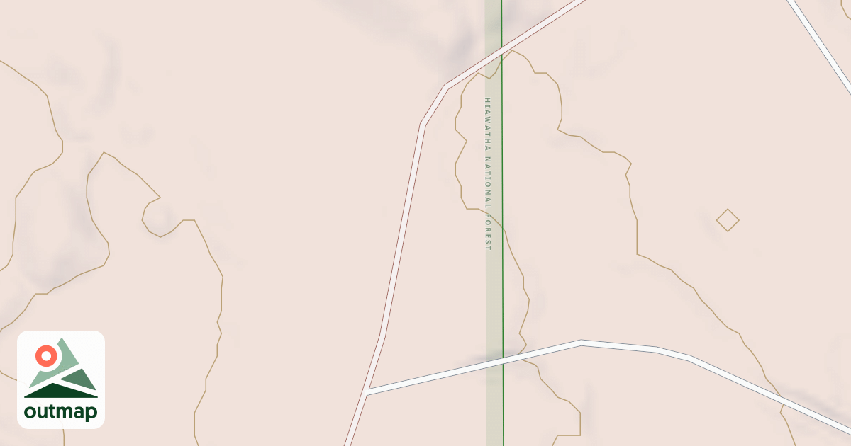 Map of SAUL LAKE SPUR SPUR C