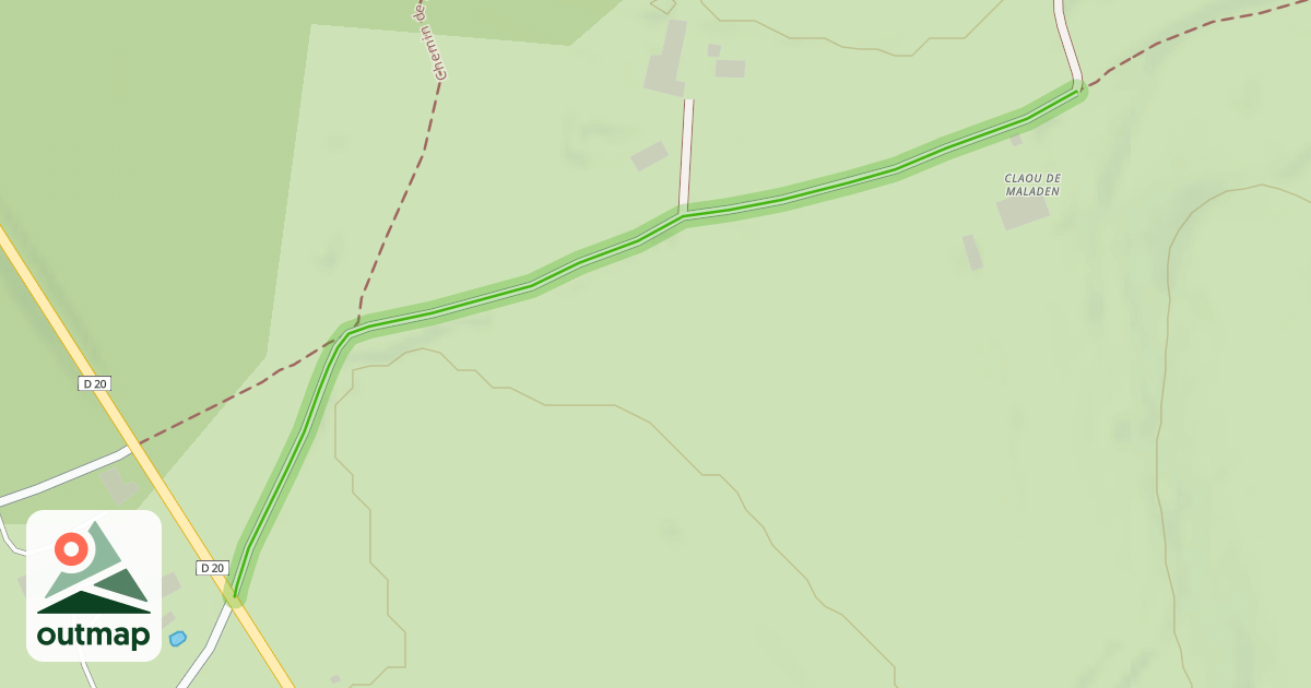 Map of Chemin de Syndic