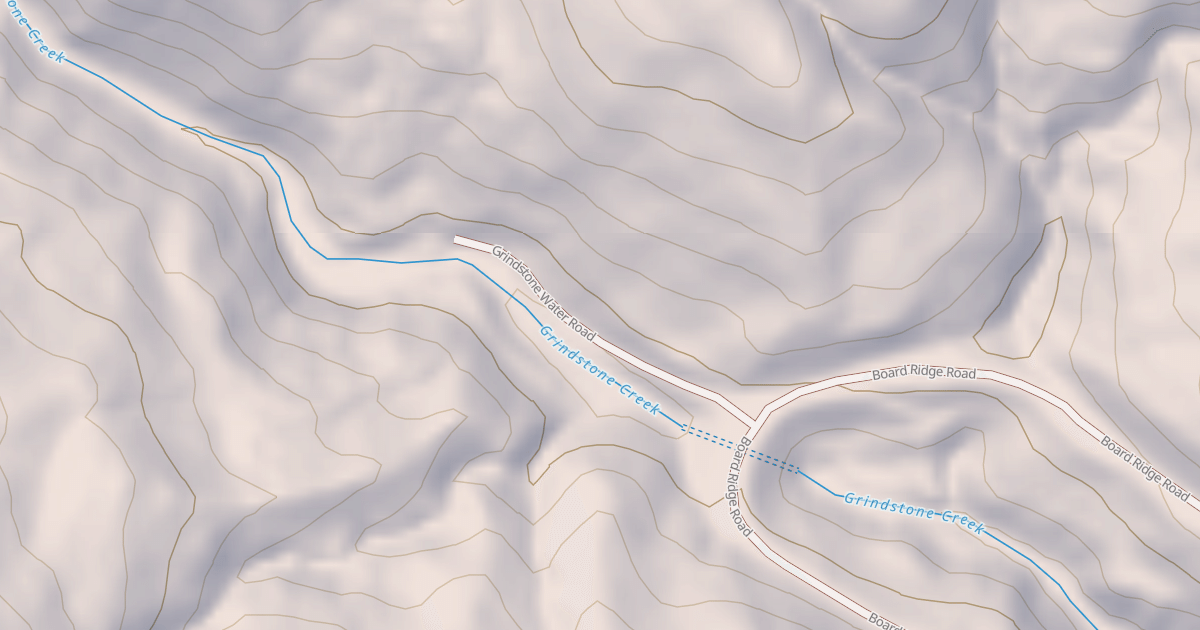 Map preview of GRINDSTONE WATER