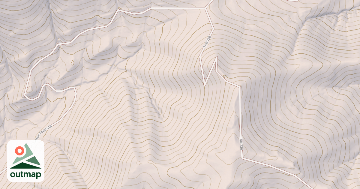Map of Hoover Ridge