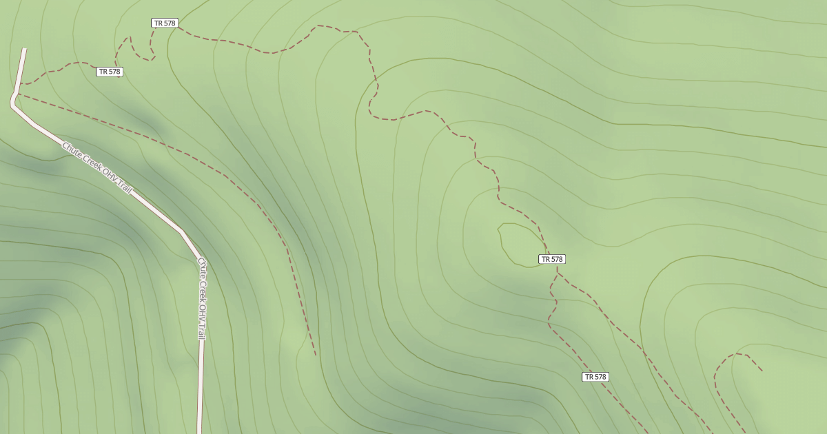 Map preview of Hulliman Ridge