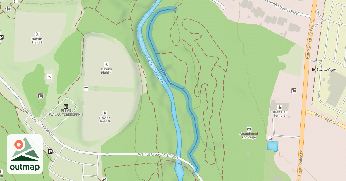 Map of BMX Loop