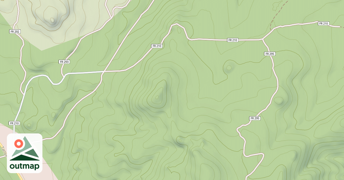 Map of PLATTE SPRINGS