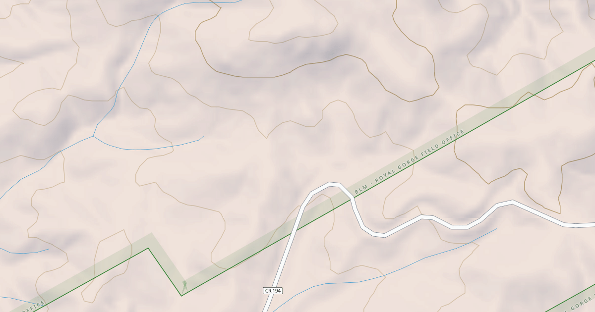 Map preview of BLM National GTLF Public Motorized Roads b485f5d7-d16d-42b2-af56-4cae95ed017f