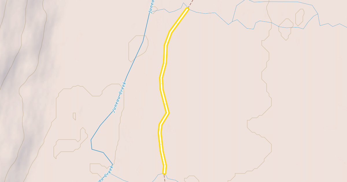 Map preview of Resurrection Pass Trail
