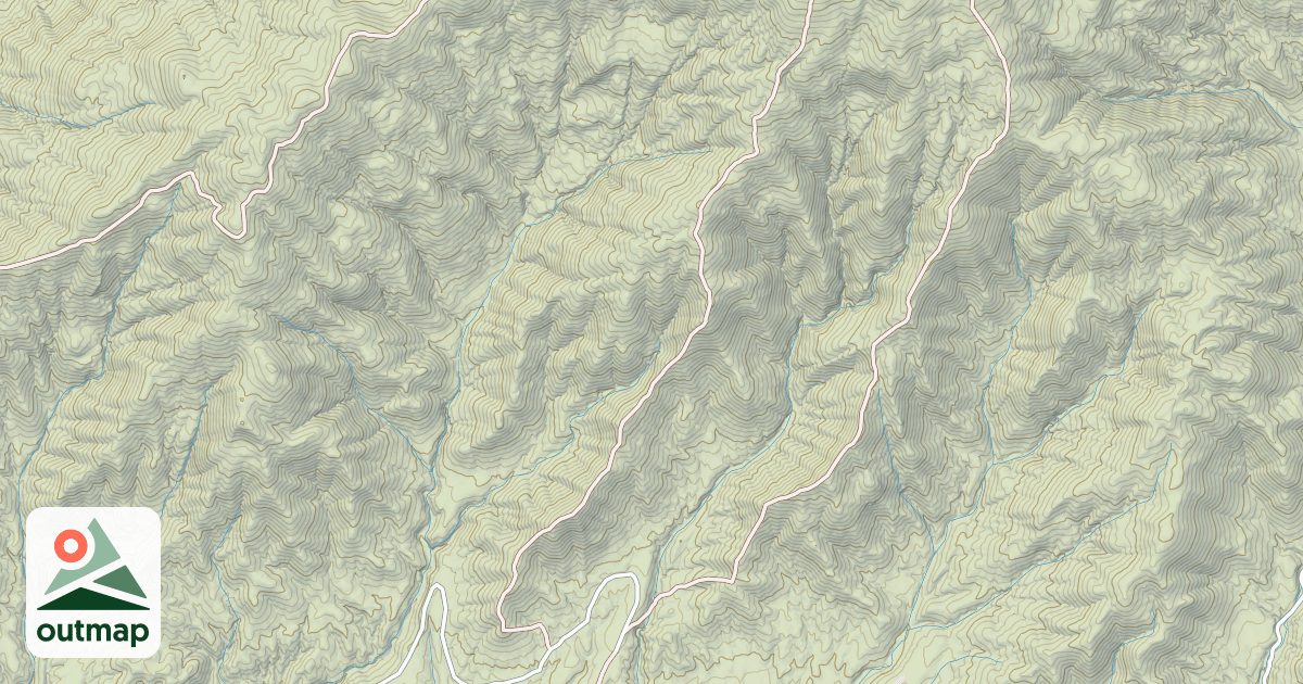 Map of Lookout 4x4 Ohv Trail