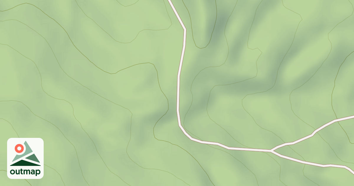 Map of Flat Mountain Trail 24
