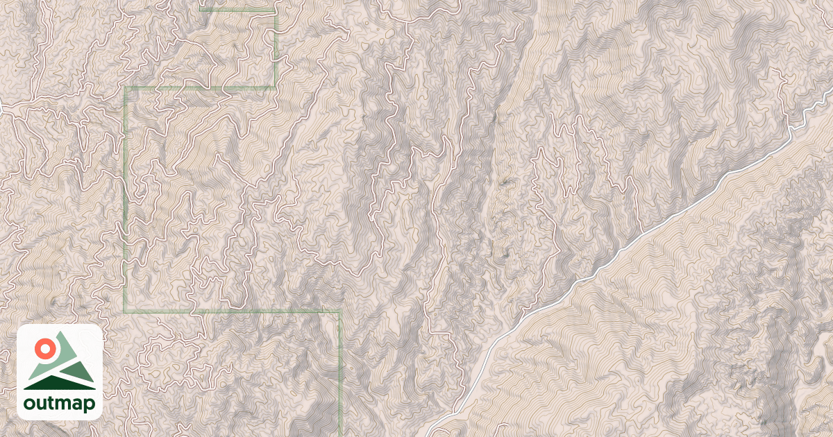 Map of HORSETHIEF- CLEAR CREEK