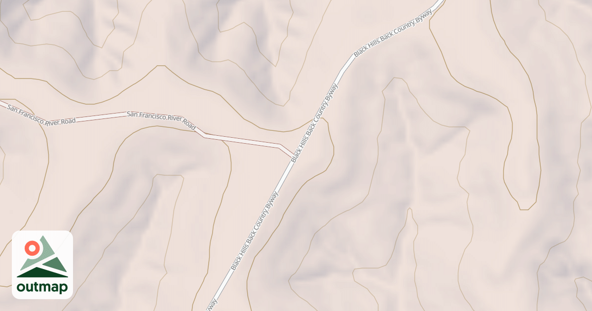 Map of BLM National GTLF Public Motorized Roads 7334f115-3e64-4a85-9968-c1add83b113a