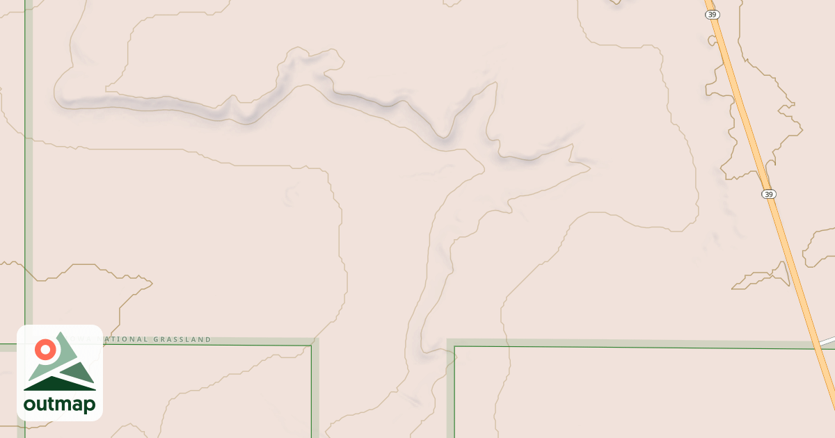 Map of USFS Motor Vehicle Use Map Roads {F20C6BB1-D1C9-435D-91AB-1A9C099C5F38}