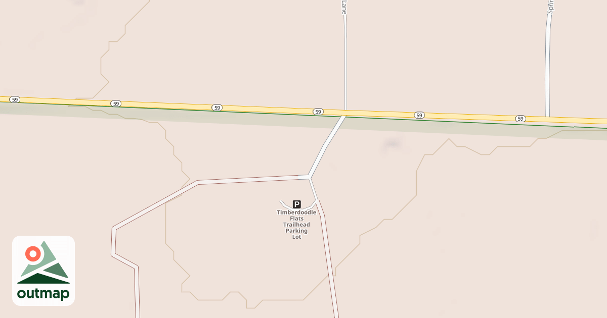 Map of TIMBERDOODLE FLATS